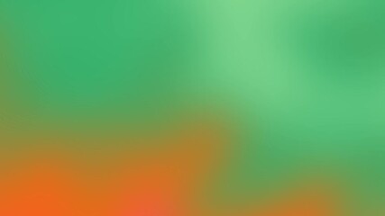 Wall Mural - vibrant gradient background with orange and green tones. abstract colorful blur featuring pink, purp