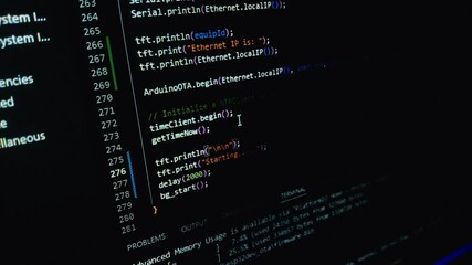 Compile process of C code on screen for embedded system, Build firmware from C code