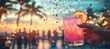 © JKLoma - A vibrant New Year 2025 celebration scene,