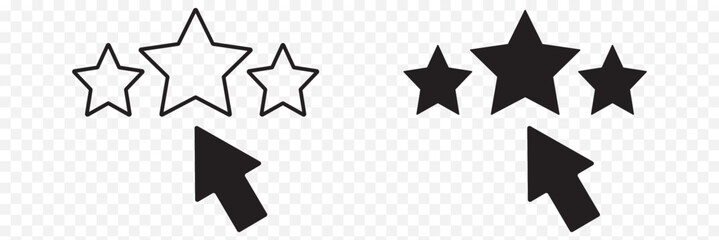Wall Mural - Customer review, rating, and feedback icon set. Containing testimonial, survey, opinion, satisfaction, service, life events, quality, evaluation, test, result, communication. Vector illustration