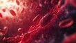 © Natchooda - Blocked artery concept showing plaque buildup, causing restricted blood flow in the cardiovascular system.