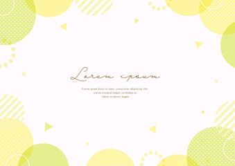 Pop geometric background design
