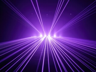 Wall Mural - Purple Light Shines Brightly