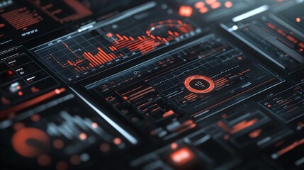 Aufkleber - Analyze the impact of cost of capital on return interest rates through data visualization techniques