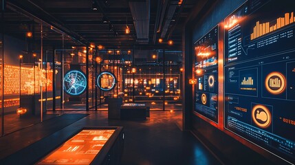 Aufkleber - Explore the impact of debt on capital costs amid rising inflation in a futuristic business environment