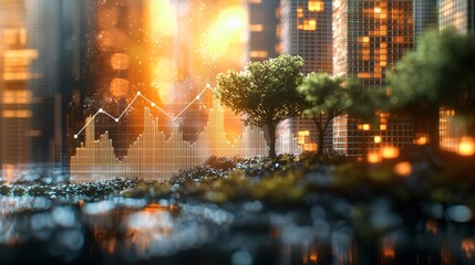 Aufkleber - Analyze the impact of capital investment growth on business success in urban environments