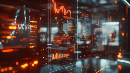 Fototapete - Understanding the impact of cost of capital on investment decisions amidst rising interest rates