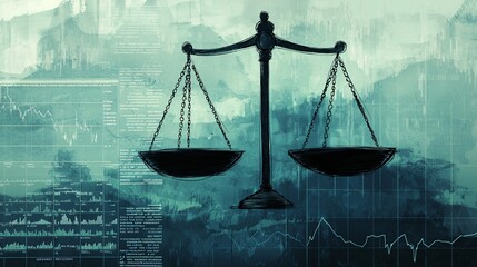 Fototapete - Understanding the impact of cost of capital on investment leverage to achieve financial growth and stability