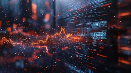 Aufkleber - Explore data visualization techniques to analyze stock dividend statements effectively in financial markets
