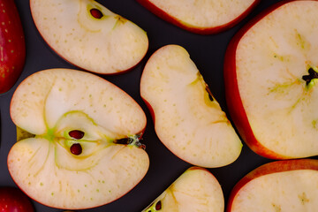 S in red and on. fruit fresh healthy concept. a plate of s with slices of red on a . a plate of s on a of and lifestyle red.