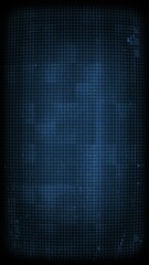 Wall Mural - A looping digital style screen background with data glitch and interference effects.