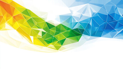 Wall Mural - abstract geometric design with triangles and diamonds, a colorful vector illustration for web and te
