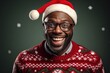© Rawpixel.com - African american man glasses christmas portrait.