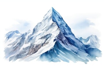 Wall Mural - Mountain glacier nature snow.