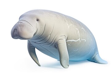 Canvas Print - Dugong mammal animal marine.