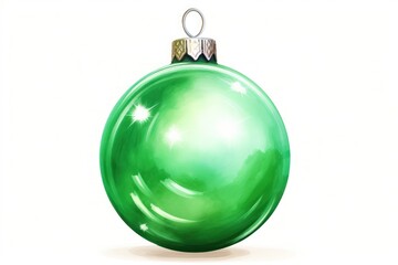 Wall Mural - Bauble christmas ornament jewelry.