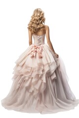 Poster - Princess fashion wedding dress.