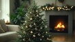 © Iryna - Christmas tree in cozy home interior