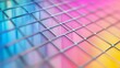 © WINGGOD - Geometric grid lines in a wireframe structure with vibrant gradient colors, creating a modern and digital abstract background