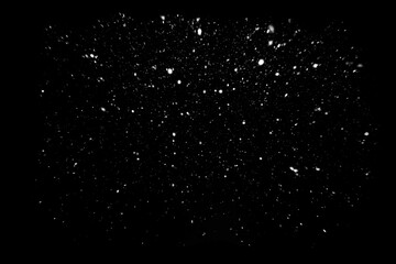 Wall Mural - snow astronomy space night.