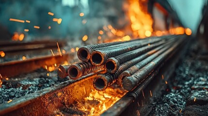 Aufkleber - Exploring the effects of extreme temperatures on steel rods insights from industrial standards