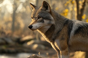 Naklejka na meble WOLF