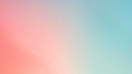 Leinwandbilder - Soft pastel shapes blend into one another, creating an inviting atmosphere with a minimalist aesthetic that promotes tranquility. Generative AI