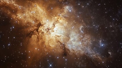 Wall Mural - nebula and galaxies in space. abstract cosmos background