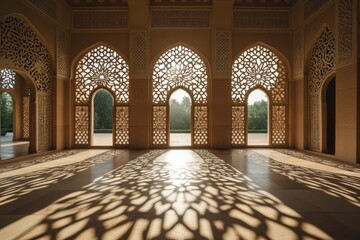 interior of a mosque