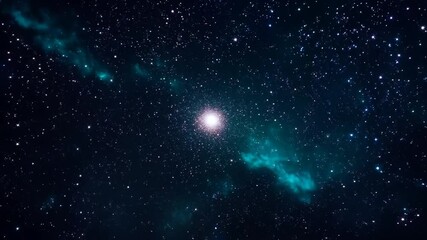 Wall Mural - stunning starry sky against a dark backdrop generative ai