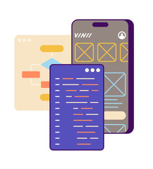 mobile app development and coding