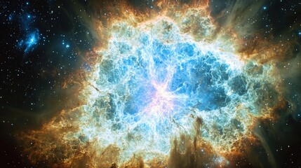 Wall Mural - what is a supernova, and how does it impact the universe? discuss the explosive death of massive sta