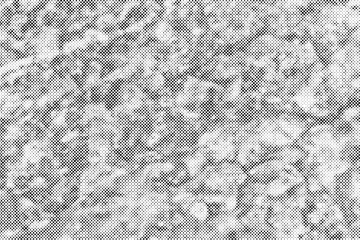 Wall Mural - grunge black abstract halftone dots texture effect background.