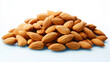 © FranKissStudio - Pile of almonds on a white background