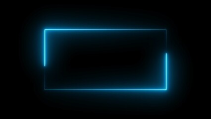 Neon rectangle.