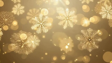 Wall Mural - snow evoke spirit Christmas New Year's celebrations ideal holiday projects abstract light space star night bright sky design art gold sparkle black celebration glow shiny decoration