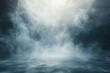 © Art Jabz - Abstract background of white smoke or fog on a dark, black background.
