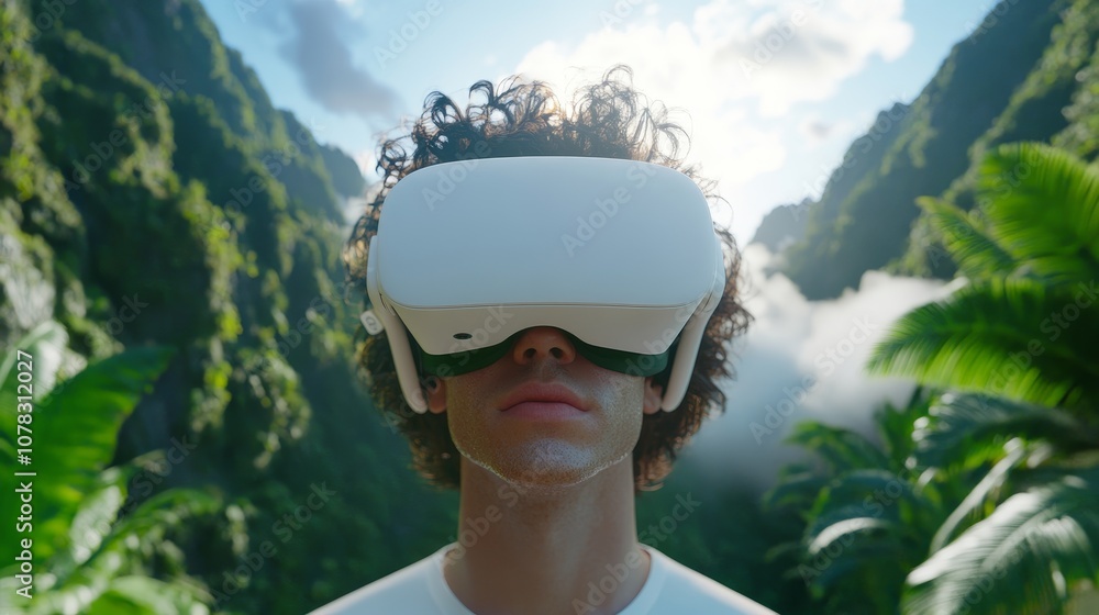 Explore the future of virtual reality as a young adventurer engages ...
