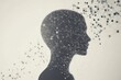 © Anat art - A silhouette of a human head filled with intricate molecules and diagrams illustrates the interplay of science and thought. Generative AI