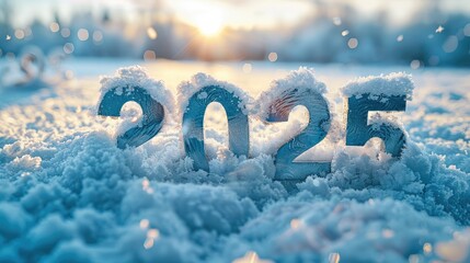 Aufkleber - Creative happy new year 