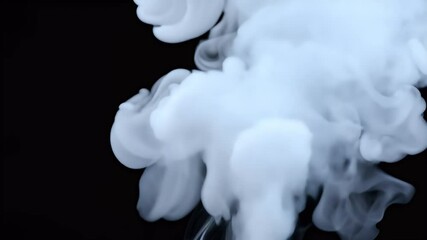 Wall Mural - movement perfect composition overlay option use screen blending mode ethereal dream like transitions abstract black effect steam sky vapour nature lake isolated ice mist dust cloud fog stream