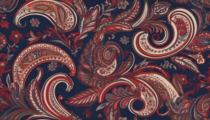 pattern with paisley