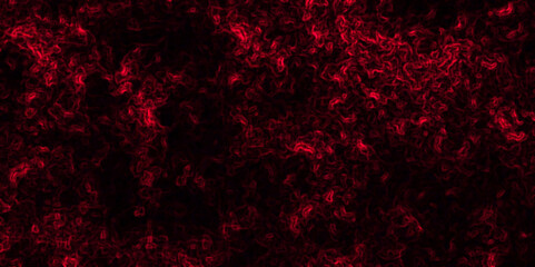 Poster - Distressed rough grunge texture surface of a red color old concrete wall for background. Old scratched bright red paint surface wide texture. Vintage grunge pattern for design and decoration .