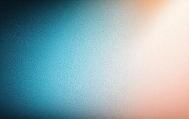 Wall Mural - A smooth gradient background showcasing a blend of blue and peach hues, perfect for design projects, wallpapers, or creative artwork.