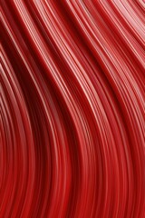 Wall Mural - abstract flowing red texture, showcasing smooth curves and dynamic waves, perfect for backgrounds, d