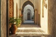 © ABDUL - Serene Architectural Passage in Historic Setting