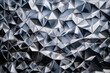 © biggi62 - Geometrische silberner  Textur Hintergrund