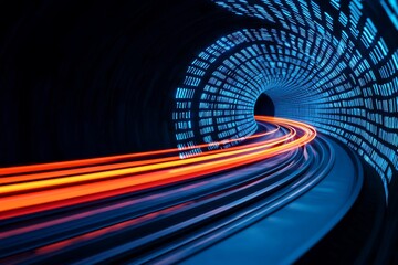 The accelerated data pathways and ultra-rapid connectivity scenario is a vibrant one