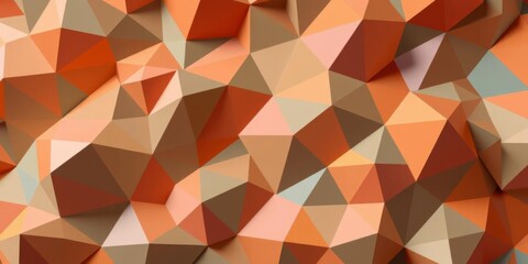 Colorful and dynamic high tech surface with intricate tetrahedron-shaped three dimensional texture, three dimensional, high tech