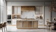 © Nan sarin - AI generator images of kitchen, complete with kitchen equipment,traditional kitchen shimmers with brilliance of golden harvest.Envision meticulous artistry, bespoke detailing, dazzling gold motif